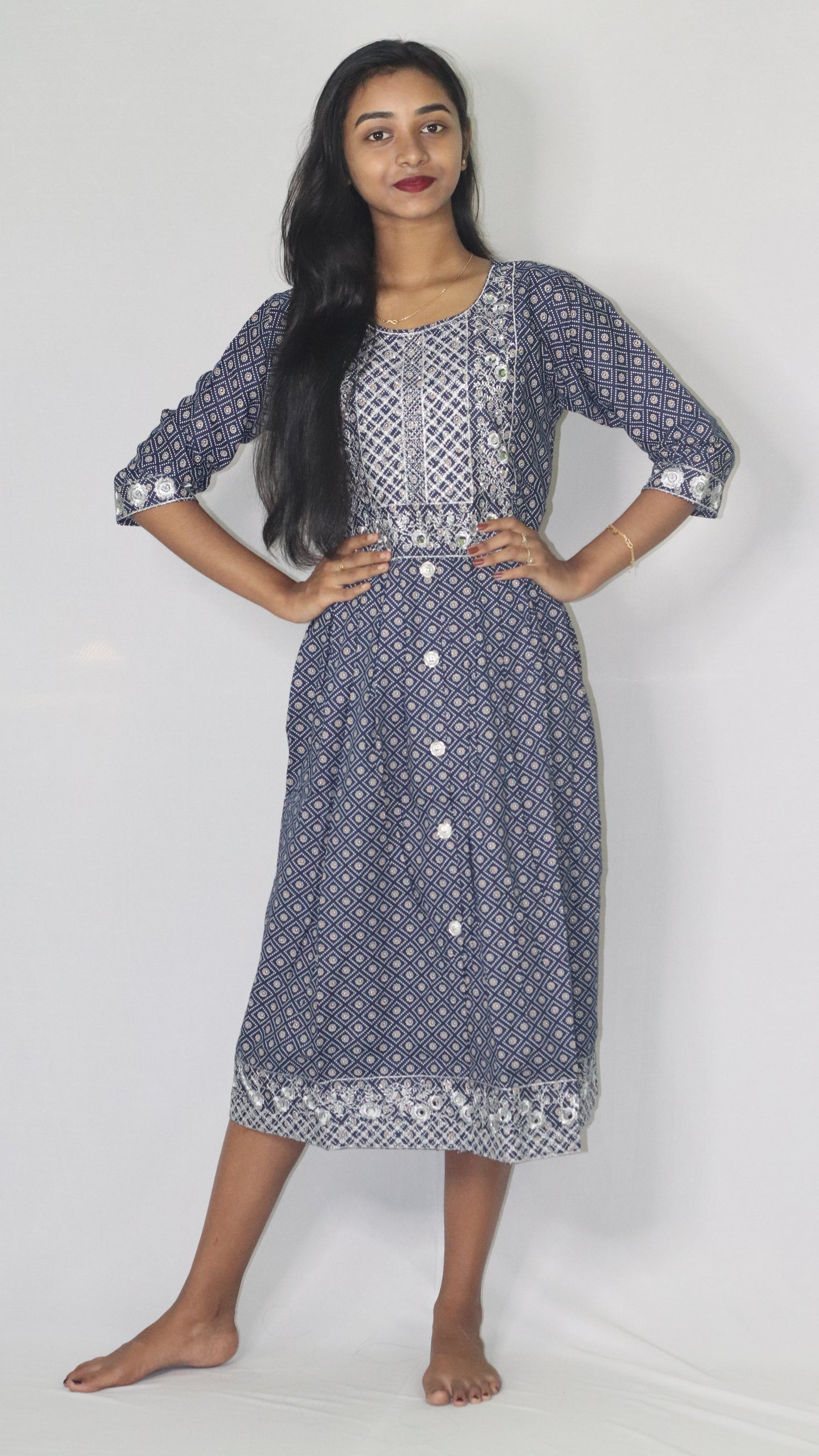 ATIMADE Branded Women's Anarkali Kurti