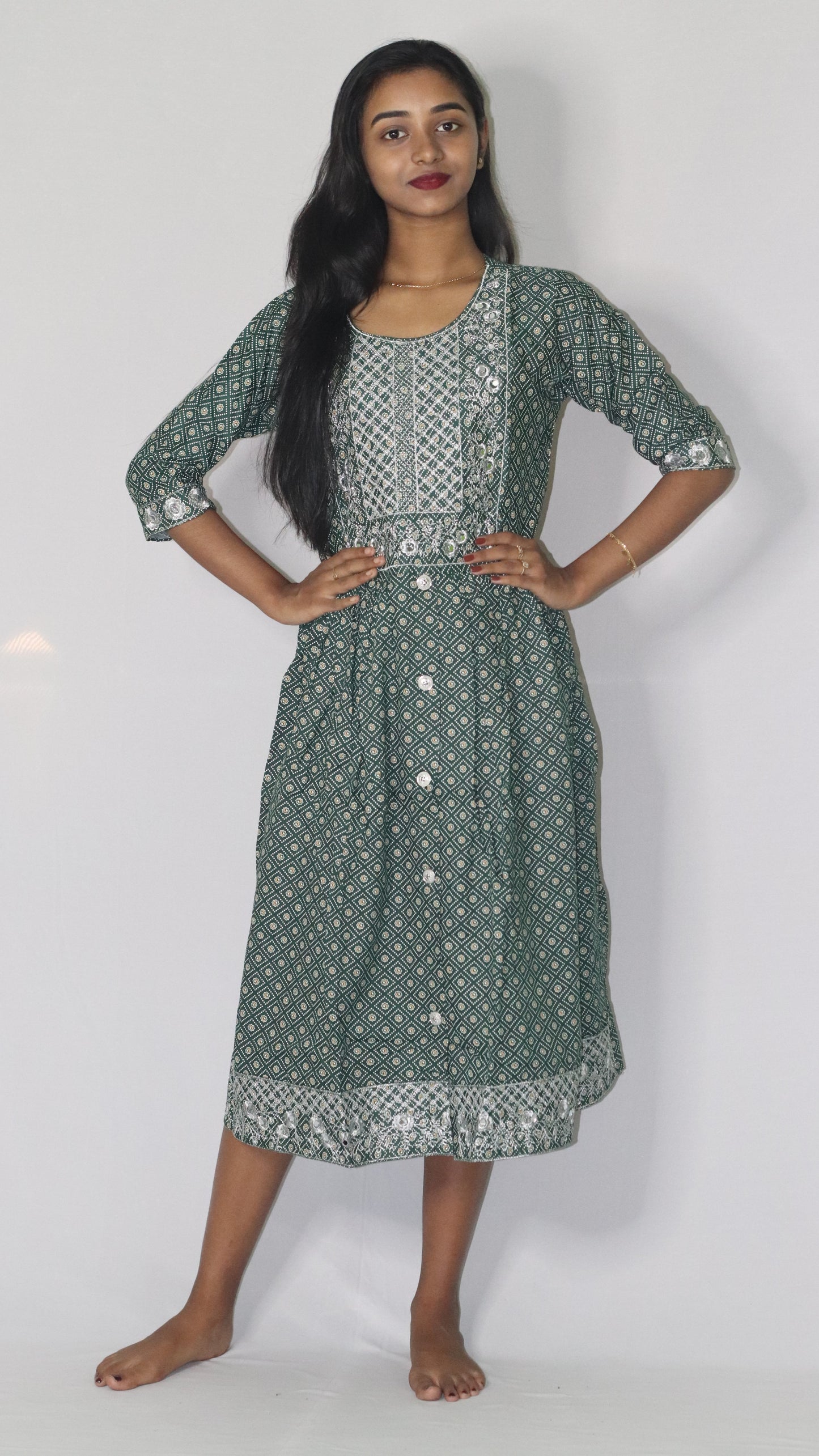 ATIMADE Branded Women's Anarkali Kurti