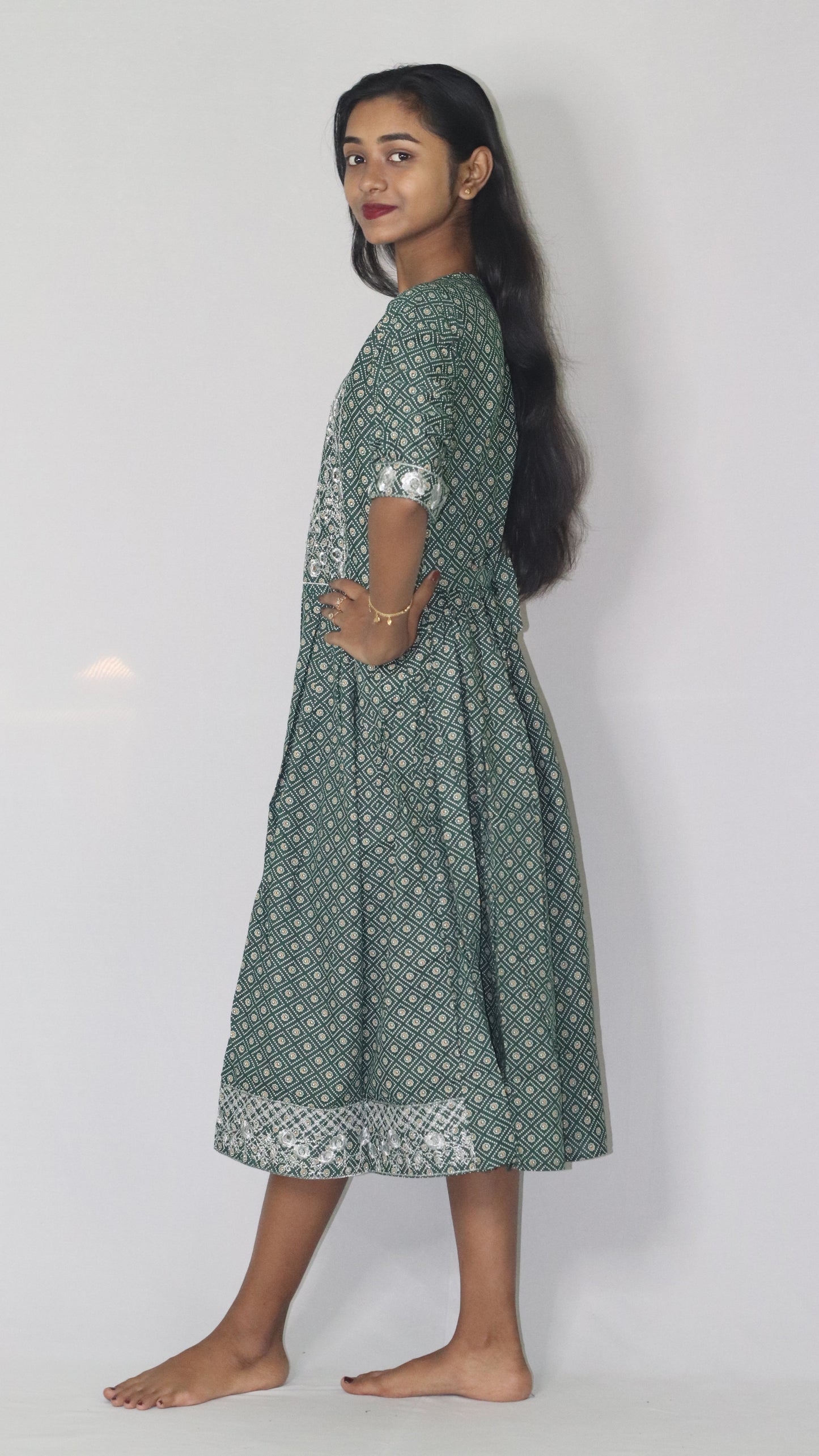 ATIMADE Branded Women's Anarkali Kurti