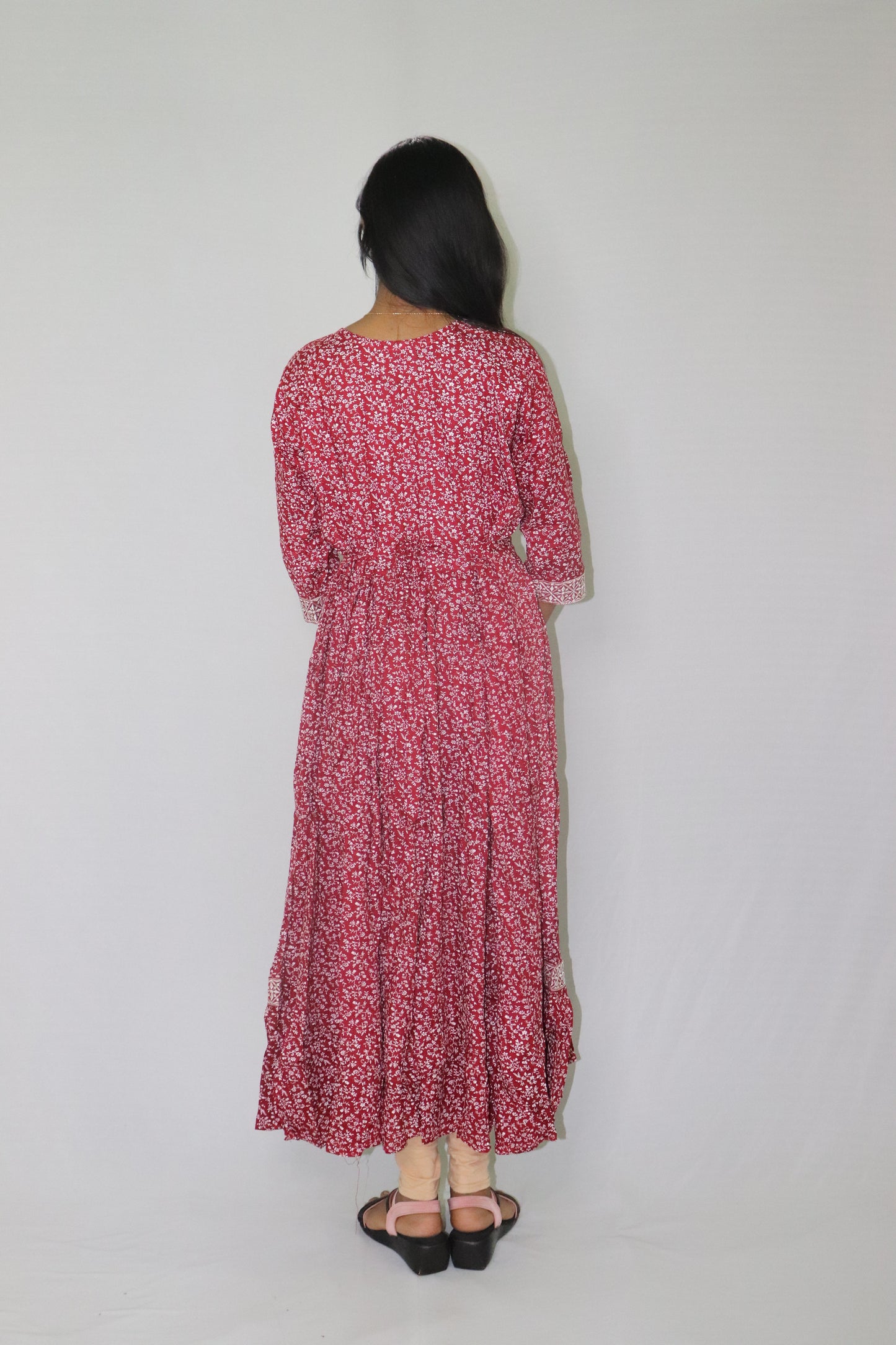 ATIMADE Women's Cotton Blend Long Kurti