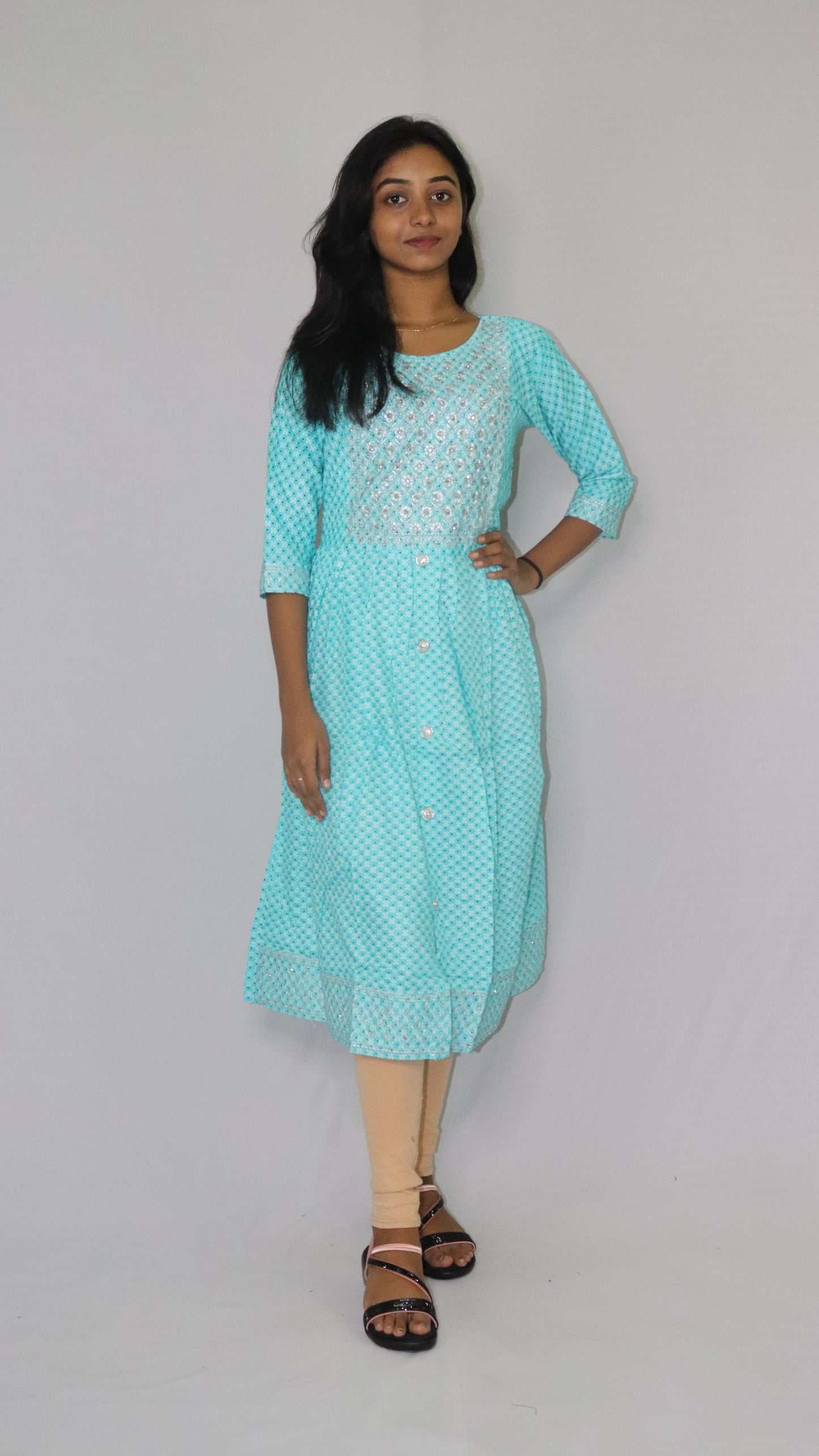 ATIMADE Women's Cotton Short Kurti