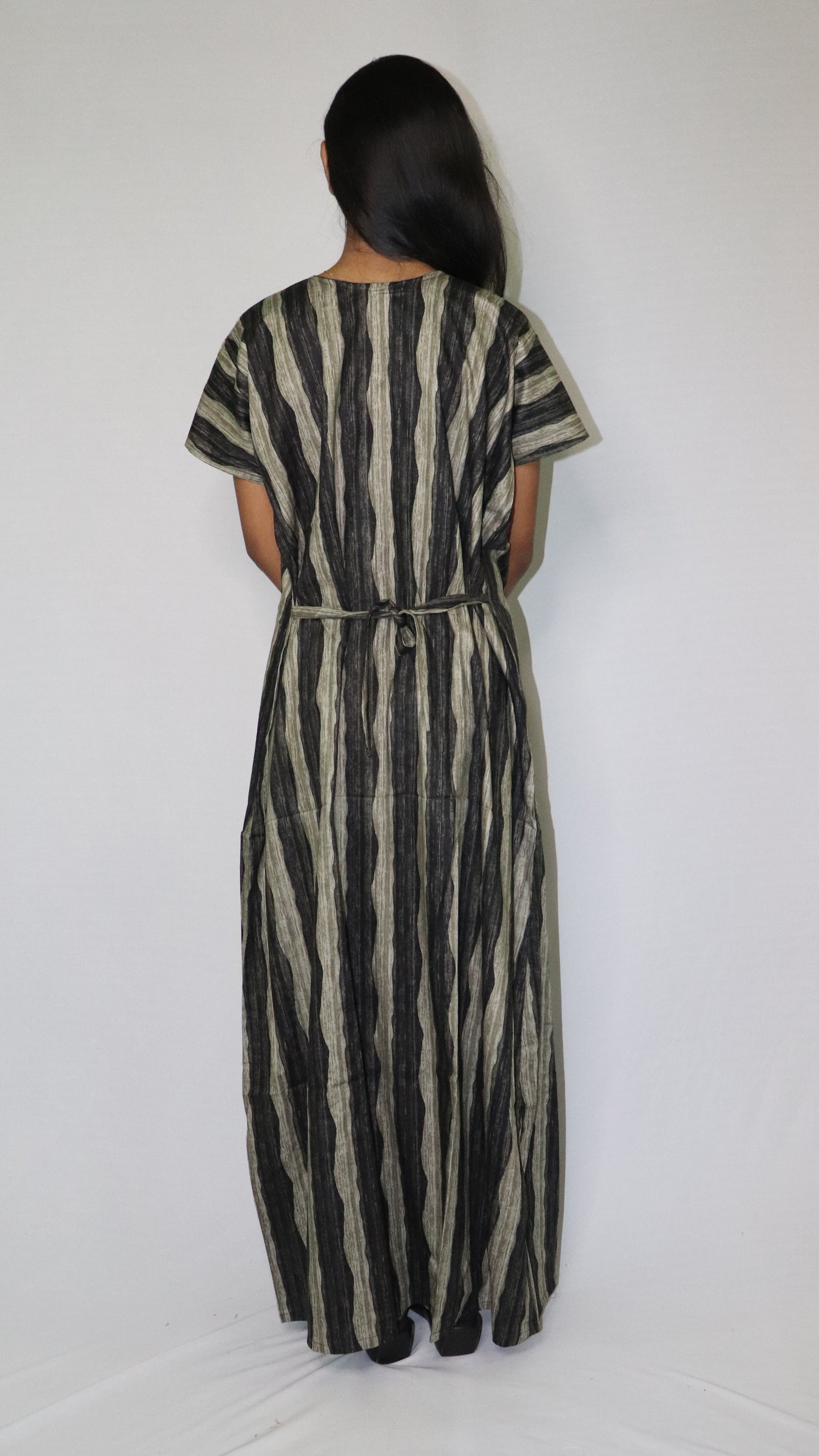 ATIMADE Pentagonal Neck Designer Nighty For Women