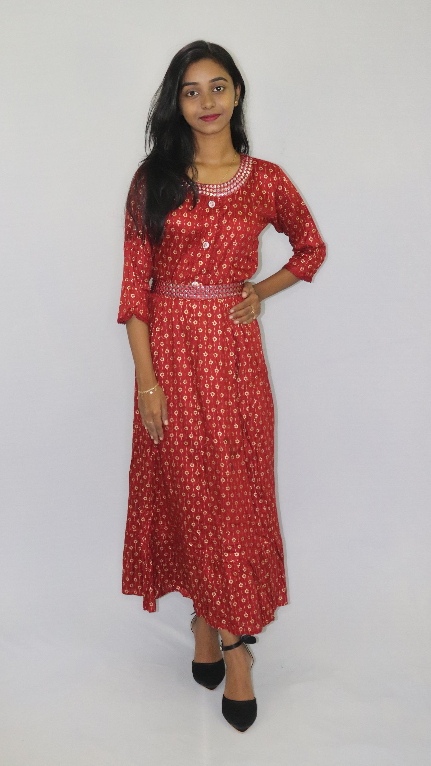 ATIMADE Women's Rayon Kurti