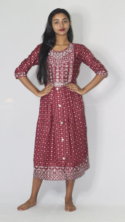 ATIMADE Women's Classic Comfort Short Kurti