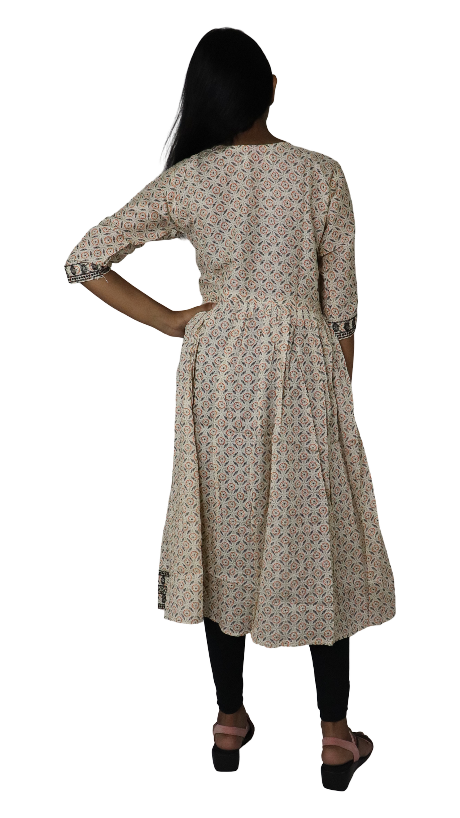 ATIMADE Embroidered Short Kurti