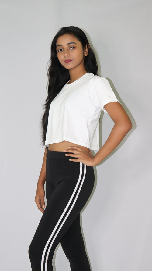 ATIMADE 100% Pure Cotton Women's Crop-Top