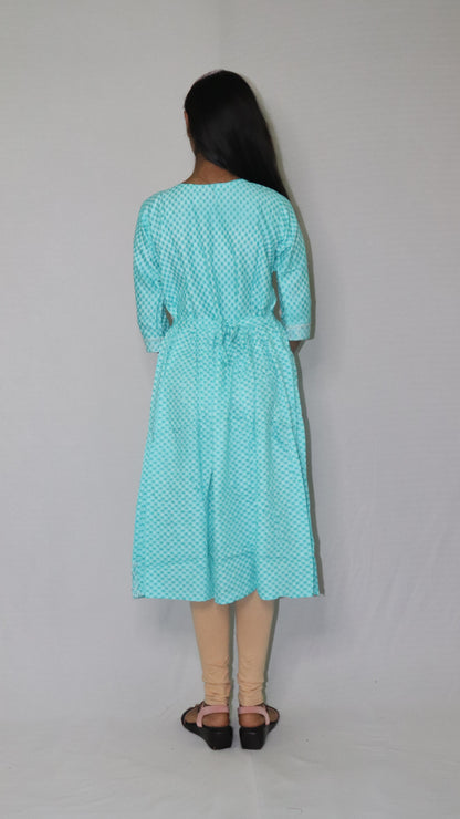 ATIMADE Women's Cotton Short Kurti
