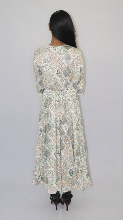 ATIMADE Women's White Traditional Kurti