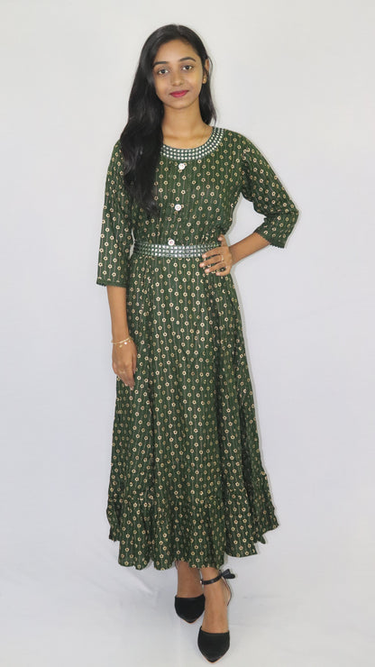 ATIMADE Women's Rayon Kurti