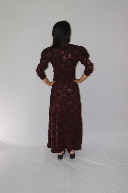 ATIMADE Branded Square Neck Women's Satin Stylish Party Dress